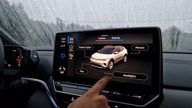 Volkswagen ID 2022 Активация автоматического открывания дверей при подходе к автомобилю. смотреть онлайн