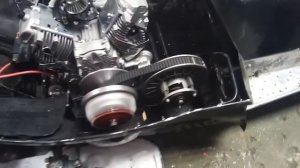 Двигатель Лифан для снегохода Рысь