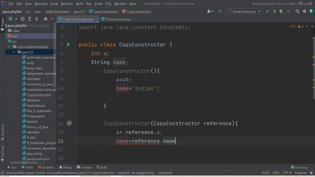 #44 What is Copy Constructor in Java ? Copy Constructor क्या है ? How to create Copy Constructor смотреть онлайн