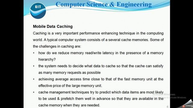 B Tech 8CS MC Unit II, GIT Jaipur смотреть онлайн