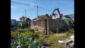 Демонтаж дачного дома за 4 часа