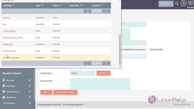 How To Create A Web Form In Suite CRM смотреть онлайн