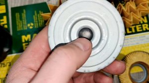 Распил масляного фильтра MANN W75/3