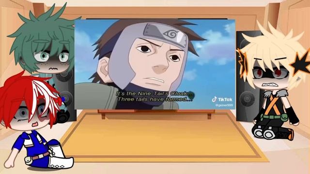 Deku, Bakugo and Todoroki react to Naruto Uzumaki смотреть онлайн