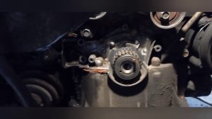 Ремонт двигателя хундай сантофе 2.7 после обрыва ремня грм.