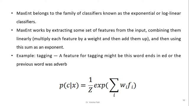 Maximum Entropy Model, Natural Language Processing, Discriminative Model смотреть онлайн