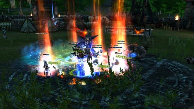 Lineage 2 Essence. Фарм Орков. Клан Сибиряк. смотреть онлайн