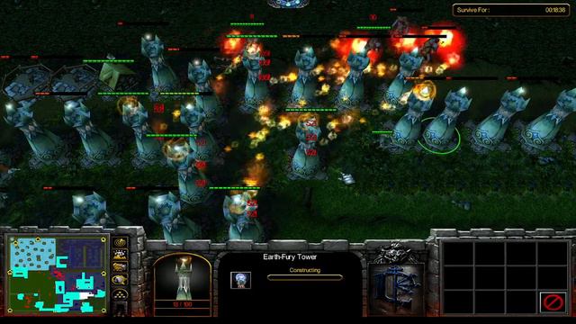 Zombie Survival II v2.2 by GoldenClaw-SH | WarCraft 3 Frozen Throne смотреть онлайн