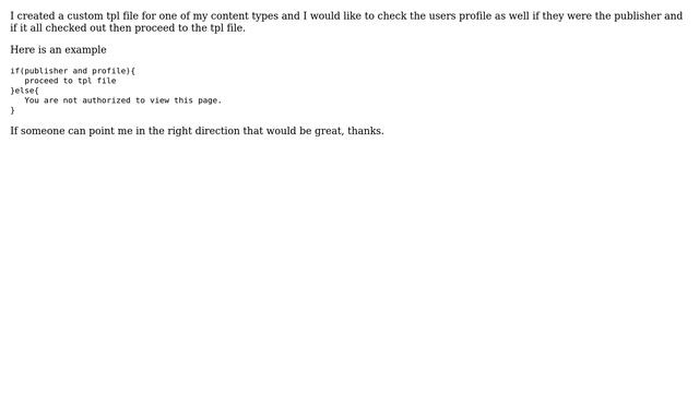 Drupal: template.php check user and profile смотреть онлайн