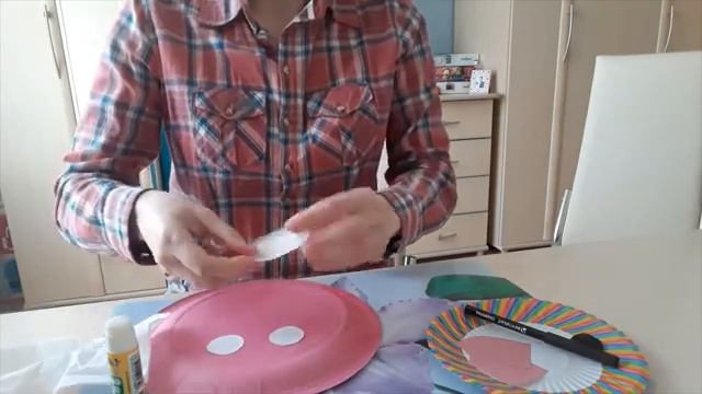 Свинка из тарелки