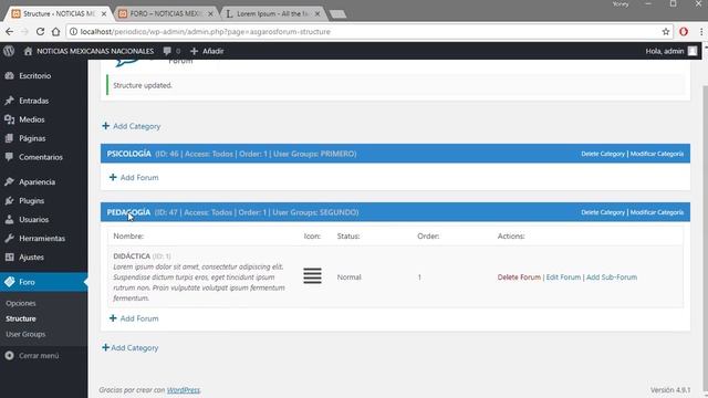 Cómo insertar un Foro en Wordpress смотреть онлайн