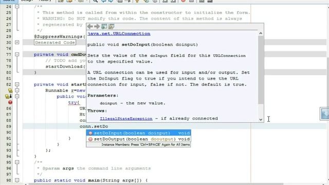 A Java GUI Internet Downloader Part #1 смотреть онлайн