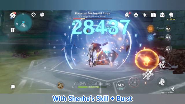 Ayaka alone, with Ganyu, or Shenhe? Ayaka's Burst Damage Comparison | Genshin Impact смотреть онлайн