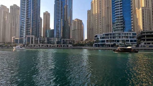 Dubai Marina Walking Tour [4K]