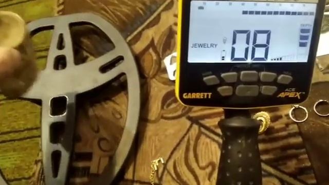 Garrett ace apex. Тест мусора, золота,серебра смотреть онлайн