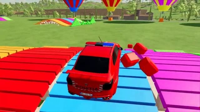 CHEVROLET, DODGE, DACIA, AUDI, VOLKSWAGEN ALL POLICE CARS TRANSPORTING WITH TRUCKS! FS22 смотреть онлайн