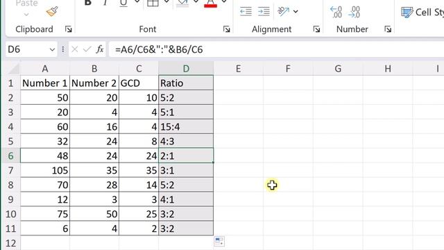 How to Calculate Ratios in Microsoft Excel смотреть онлайн