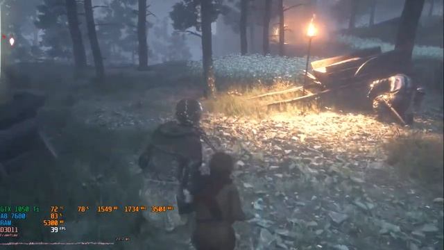 A Plague Tale Innocence - A8 7680 - GTX 1050 Ti смотреть онлайн