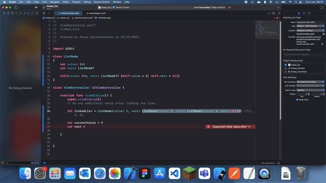 Swift Programming Logic, #96: Convert Linked List to Array смотреть онлайн