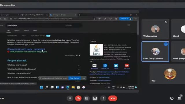 Group 5 Study Session (JAVA Practice Problems) смотреть онлайн