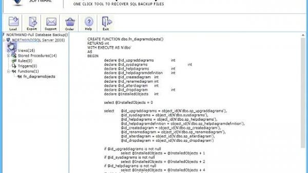 SysTools SQL Backup Recovery Tool