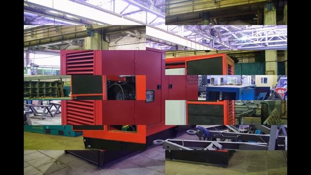 Дизель генератор VETZ для дачи, дома, поселка. 200кВт. смотреть онлайн