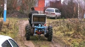 ПРОДАЛ САМОДЕЛЬНЫЙ ТРАКТОР...