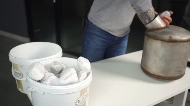 Печь Атмосфера L. Сколько камня вместит её каменка. смотреть онлайн