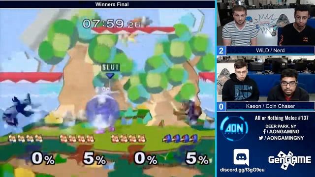 AON Melee #137 Nerd & WiLD Vs Coin Chaser & Kaeon Winners Final смотреть онлайн