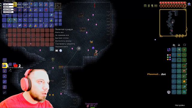 TERRARIA мастер мод с Димоном 3й день!!! смотреть онлайн