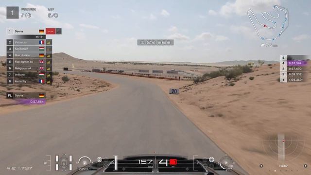 GT7 | Daily Race A | Willow Springs International Raceway: Horse Thief Mile | Garage RCR Civic смотреть онлайн