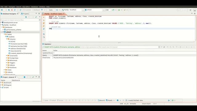 MySQL Beginner Tutorial 3 - INSERT INTO смотреть онлайн
