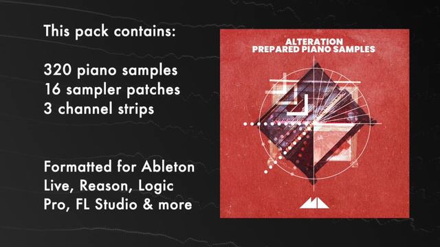 Alteration - Prepared Piano Samples Demo смотреть онлайн