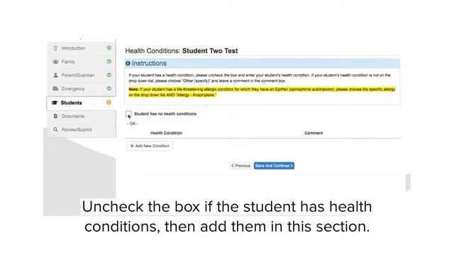 ParentVUE How to Fill out the Emergency Card Form смотреть онлайн