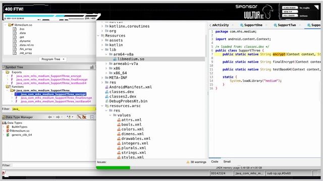 How to reverse engineer JNI in Android with Ghidra смотреть онлайн