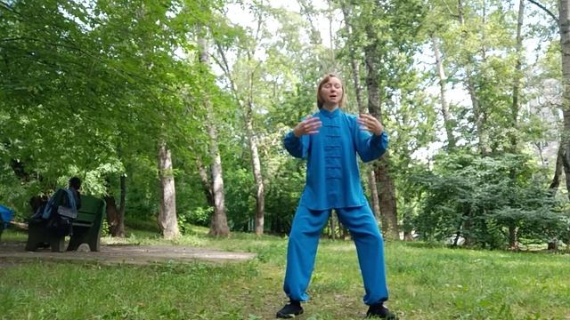 Занятие оздоровительного цигун 19.07.2020г. Дыхательные упр-я. Большое дерево.Весь "8 отрезов парчи смотреть онлайн