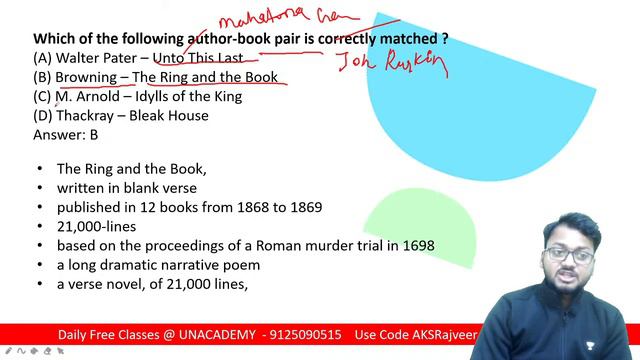 MATTHEW ARNOLD MCQs || UGC NET SET GATE TGT PGT NVS KVS DSSB || AKSRajveer || Literature Lovers