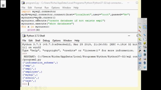 MYSQL CONNECTIVITY PART 1 смотреть онлайн