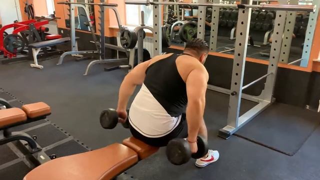 Дельты, Задний пучок дельты, отведения локтей назад смотреть онлайн