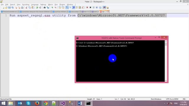 Installing ASP.NET Membership Database in SQL Server смотреть онлайн