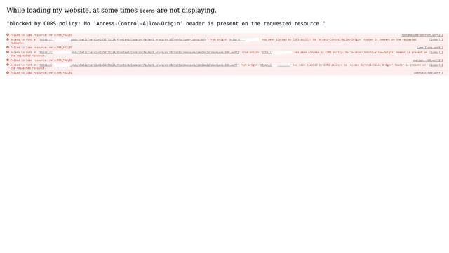 Magento: Font awesome error - "blocked by CORS policy" смотреть онлайн