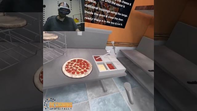 Oculus Go Pizza Hero Virtual Reality Game смотреть онлайн