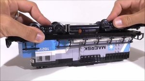 Lego Creator 10219 Maersk Train - Lego Speed Build Review
