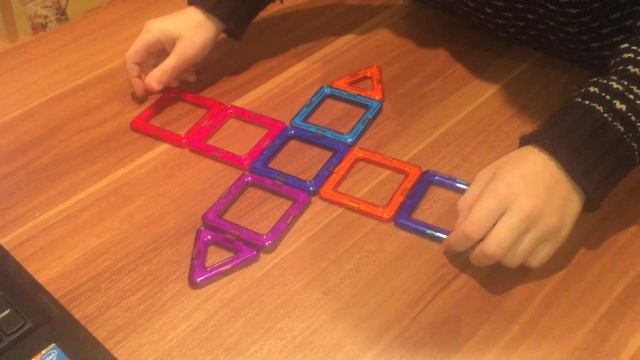 Как собрать мини дом из магнитного конструктора magformers смотреть онлайн