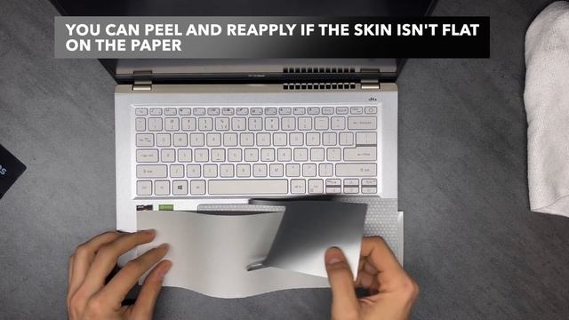 M2Skins Acer Swift X (2021) Honeycomb/Leather/Forged Palm Rest Skin Installation смотреть онлайн