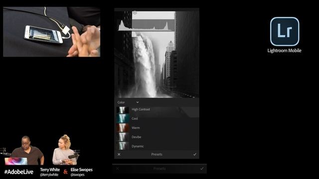 How to edit pictures with Photoshop MIX on your smartphone - Live with Elise Swopes | Creative Clou смотреть онлайн