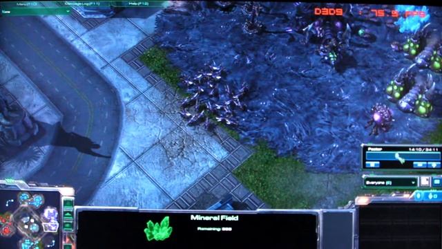 STARCRAFT II BETA 1920X1080 ALL MAXED (MP PLAYBACK) SINGLE ATI 5850 CORE i7-860 @4.0GHz смотреть онлайн
