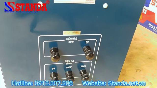 Ổn áp STANDA 1pha 10KVA 2 ổ cắm (model: ST 10000DR) (dải 90V-250V), Ổn áp gia đình tốt nhất hiện na смотреть онлайн
