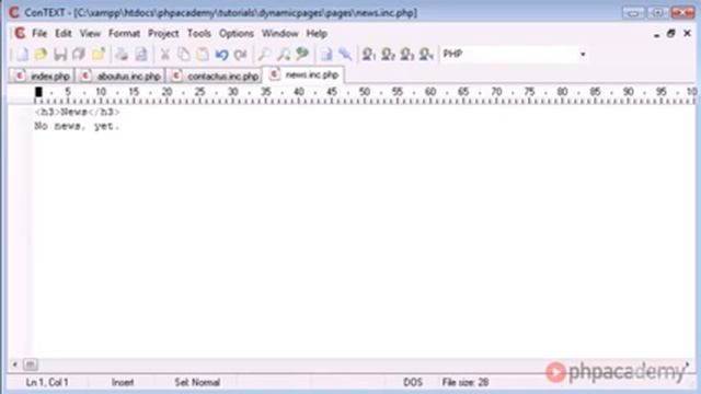 038 Part 1 | Creating Dynamic Web Pages with PHP смотреть онлайн