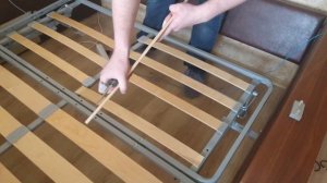 Ремонт ламелей кровати